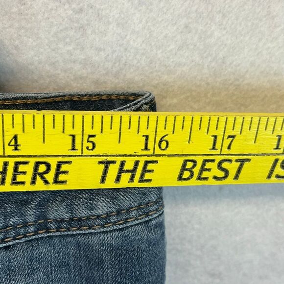 MAURICES Jeans Women's Size 9/10 Long Blue Denim Mid-Rise Bootcut Medium Wash - Picture 9 of 16